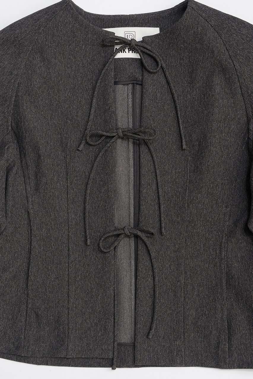 【プランク プロジェクト/PRANK PROJECT】のフェザートリムジャケット 人気、トレンドファッション・服の通販 founy(ファニー) 　ファッション　Fashion　レディースファッション　Fashion for Women　アウター　Coat / Outerwear Collection　レディースジャケット・軽アウター　Jackets　2026年　2026　グラス　Glass, Eyewear　ショルダー　Shoulder, Shoulder Strap　ジャケット　Jacket, Outerwear　トリプル　Triple, Three Layers　フェザー　Feather, Feather Detail　フォルム　Silhouette, Form　リボン　Ribbon, Bow　エレガント 上品　Elegant　夏　Summer　春　Spring　S/S・春夏　SS, Spring/Summer, Warm Season　other-2|ID: prp329100004813746 ipo3291000000034956957