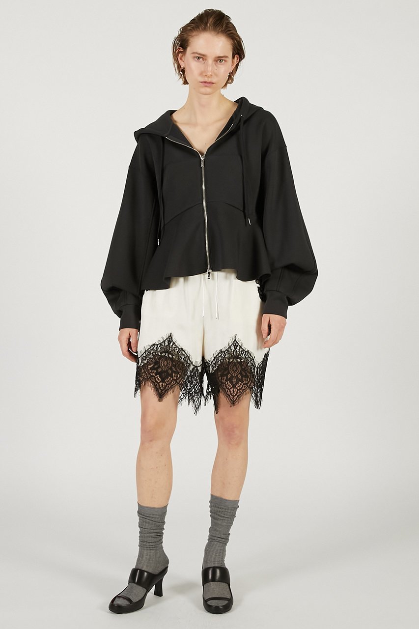 【プランク プロジェクト/PRANK PROJECT】のフィブリルキュプラショートパンツ 人気、トレンドファッション・服の通販 founy(ファニー) 　ファッション　Fashion　レディースファッション　Fashion for Women　パンツ　Pants & Trousers　ショートパンツ・ハーフパンツ　High-Waisted & Relaxed Shorts　2026年　2026　キュプラ　Cupro, Eco Fabric　ショート　Short, Short Length　ジャケット　Jacket, Outerwear　スウェット / スエット　Sweatshirt, Sweatwear　スカラップ　Scallop, Scalloped Edge　セットアップ　Set-Up, Coordinated Outfit　ミックス　Mix, Mixed Style　レース　Lace, Lace Fabric　夏　Summer　春　Spring　S/S・春夏　SS, Spring/Summer, Warm Season　other-4|ID: prp329100004813747 ipo3291000000034956970