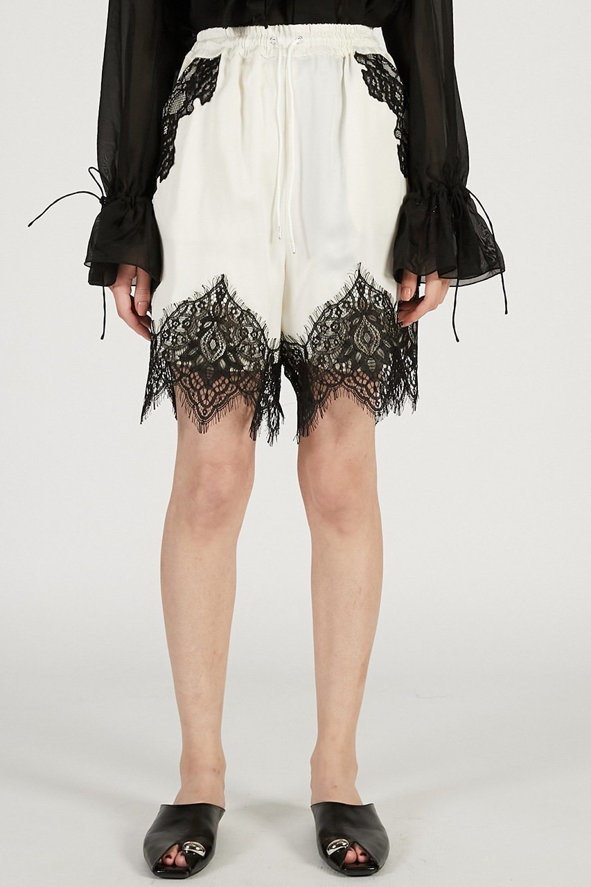 【プランク プロジェクト/PRANK PROJECT】のフィブリルキュプラショートパンツ 人気、トレンドファッション・服の通販 founy(ファニー) 　ファッション　Fashion　レディースファッション　Fashion for Women　パンツ　Pants & Trousers　ショートパンツ・ハーフパンツ　High-Waisted & Relaxed Shorts　2026年　2026　キュプラ　Cupro, Eco Fabric　ショート　Short, Short Length　ジャケット　Jacket, Outerwear　スウェット / スエット　Sweatshirt, Sweatwear　スカラップ　Scallop, Scalloped Edge　セットアップ　Set-Up, Coordinated Outfit　ミックス　Mix, Mixed Style　レース　Lace, Lace Fabric　夏　Summer　春　Spring　S/S・春夏　SS, Spring/Summer, Warm Season　other-6|ID: prp329100004813747 ipo3291000000034956972