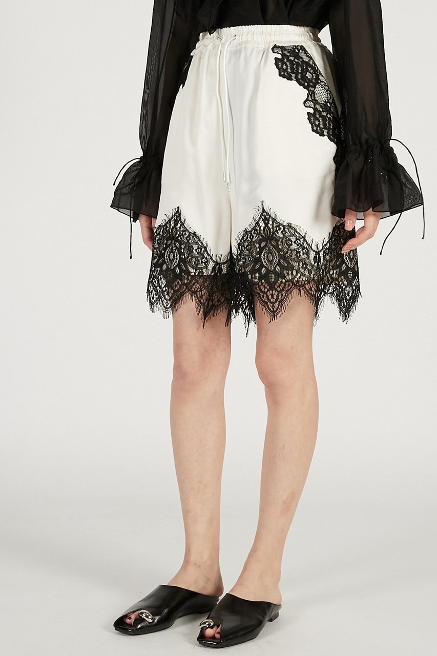 【プランク プロジェクト/PRANK PROJECT】のフィブリルキュプラショートパンツ 人気、トレンドファッション・服の通販 founy(ファニー) 　ファッション　Fashion　レディースファッション　Fashion for Women　パンツ　Pants & Trousers　ショートパンツ・ハーフパンツ　High-Waisted & Relaxed Shorts　2026年　2026　キュプラ　Cupro, Eco Fabric　ショート　Short, Short Length　ジャケット　Jacket, Outerwear　スウェット / スエット　Sweatshirt, Sweatwear　スカラップ　Scallop, Scalloped Edge　セットアップ　Set-Up, Coordinated Outfit　ミックス　Mix, Mixed Style　レース　Lace, Lace Fabric　夏　Summer　春　Spring　S/S・春夏　SS, Spring/Summer, Warm Season　other-7|ID: prp329100004813747 ipo3291000000034956973