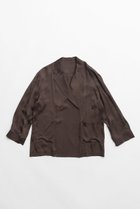 【プランク プロジェクト/PRANK PROJECT】のフィブリルキュプラジャケット 人気、トレンドファッション・服の通販 founy(ファニー) ファッション Fashion レディースファッション Fashion for Women アウター Coat / Outerwear Collection レディースジャケット・軽アウター Jackets 2026年 2026 おすすめ Recommended / Our Picks とろみ Fluid, Flowy Fabric キュプラ Cupro, Eco Fabric サテン Satin, Glossy Fabric ジャケット Jacket, Outerwear フロント Front, Front Design ボトム Bottoms, Lower Wear ループ Loop, Loop Knit 夏 Summer 春 Spring S/S・春夏 SS, Spring/Summer, Warm Season thumbnail BRN(ブラウン)|ID: prp329100004813748 ipo3291000000034956977