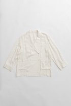 【プランク プロジェクト/PRANK PROJECT】のフィブリルキュプラジャケット 人気、トレンドファッション・服の通販 founy(ファニー) ファッション Fashion レディースファッション Fashion for Women アウター Coat / Outerwear Collection レディースジャケット・軽アウター Jackets 2026年 2026 おすすめ Recommended / Our Picks とろみ Fluid, Flowy Fabric キュプラ Cupro, Eco Fabric サテン Satin, Glossy Fabric ジャケット Jacket, Outerwear フロント Front, Front Design ボトム Bottoms, Lower Wear ループ Loop, Loop Knit 夏 Summer 春 Spring S/S・春夏 SS, Spring/Summer, Warm Season thumbnail WHT(ホワイト)|ID: prp329100004813748 ipo3291000000034956978