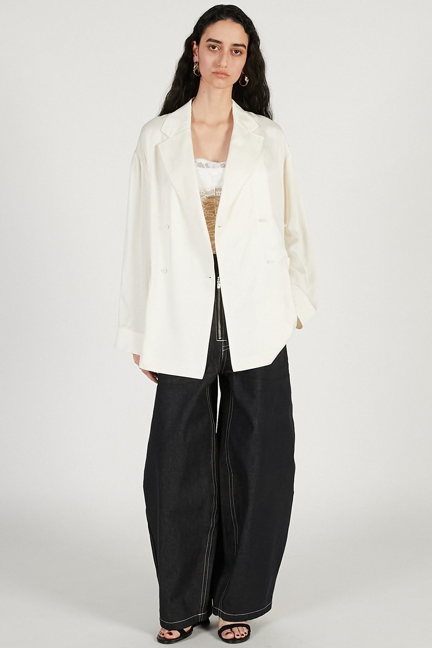 【プランク プロジェクト/PRANK PROJECT】のフィブリルキュプラジャケット 人気、トレンドファッション・服の通販 founy(ファニー) 　ファッション　Fashion　レディースファッション　Fashion for Women　アウター　Coat / Outerwear Collection　レディースジャケット・軽アウター　Jackets　2026年　2026　おすすめ　Recommended / Our Picks　とろみ　Fluid, Flowy Fabric　キュプラ　Cupro, Eco Fabric　サテン　Satin, Glossy Fabric　ジャケット　Jacket, Outerwear　フロント　Front, Front Design　ボトム　Bottoms, Lower Wear　ループ　Loop, Loop Knit　夏　Summer　春　Spring　S/S・春夏　SS, Spring/Summer, Warm Season　other-8|ID: prp329100004813748 ipo3291000000034956985