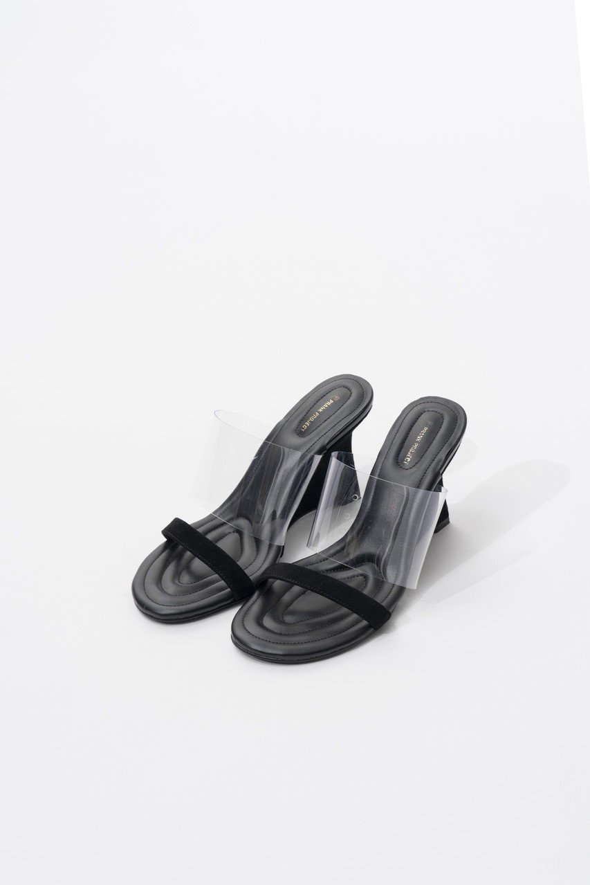 【プランク プロジェクト/PRANK PROJECT】のクリアコンビミュール インテリア・キッズ・メンズ・レディースファッション・服の通販 founy(ファニー) 　ファッション　Fashion　レディースファッション　Fashion for Women　2026年　2026　サンダル　Sandals, Summer Shoes　夏　Summer　春　Spring　S/S・春夏　SS, Spring/Summer, Warm Season　BLK(ブラック)|ID: prp329100004813752 ipo3291000000034957016