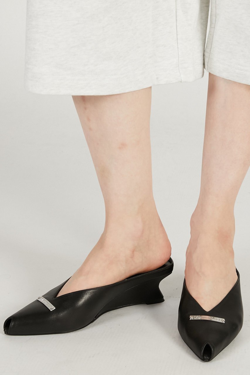 【プランク プロジェクト/PRANK PROJECT】のミドルウェッジソールVカットミュール 人気、トレンドファッション・服の通販 founy(ファニー) 　ファッション　Fashion　レディースファッション　Fashion for Women　2026年　2026　サンダル　Sandals, Summer Shoes　夏　Summer　春　Spring　S/S・春夏　SS, Spring/Summer, Warm Season　other-5|ID: prp329100004813754 ipo3291000000034957040