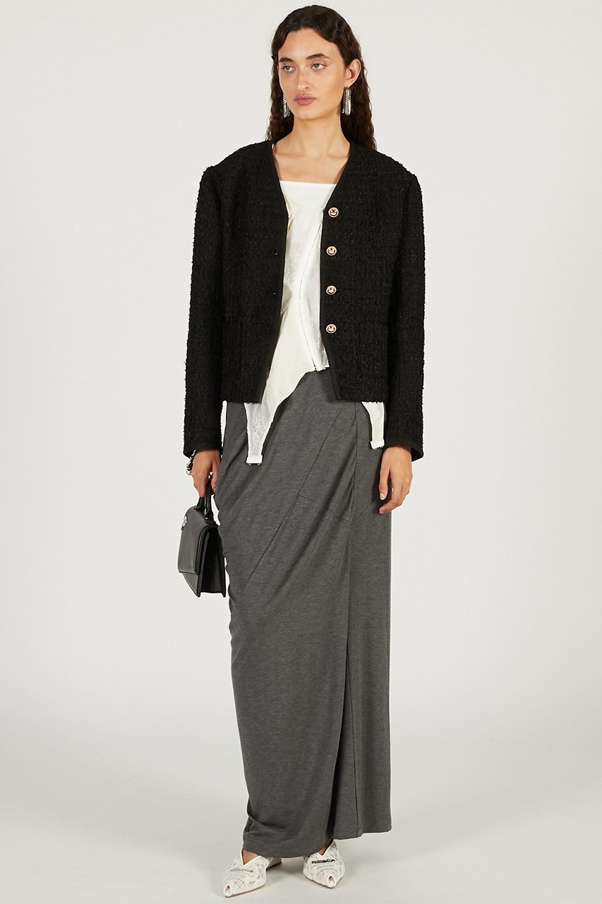 【プランク プロジェクト/PRANK PROJECT】のドレープジャージースカート 人気、トレンドファッション・服の通販 founy(ファニー) 　ファッション　Fashion　レディースファッション　Fashion for Women　スカート　Skirts　ロングスカート　Long Skirts / Maxi & Midi Skirts　2026年　2026　エレガント 上品　Elegant　ストレッチ　Stretch, Stretchy Fabric　ドレープ　Drape, Draping Fabric　フィット　Fit, Slim Fit　ロング　Long, Long-Length　夏　Summer　春　Spring　S/S・春夏　SS, Spring/Summer, Warm Season　other-2|ID: prp329100004813757 ipo3291000000034957054