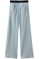 【エムフィル/M Fil】のストレッチ Wサテン リラクシー イージートラウザーズ ライトブルー|ID:prp329100004814621