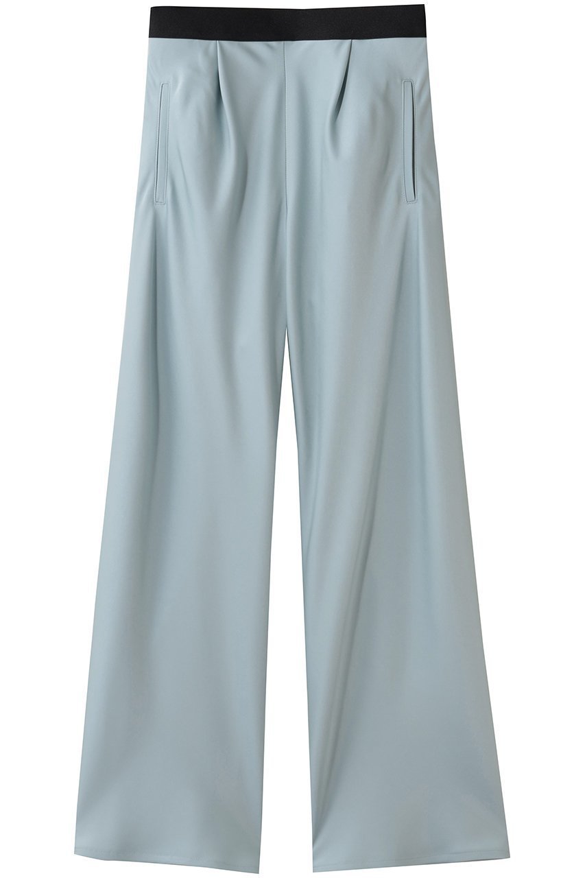 【エムフィル/M Fil】のストレッチ Wサテン リラクシー イージートラウザーズ インテリア・キッズ・メンズ・レディースファッション・服の通販 founy(ファニー) 　ファッション　Fashion　レディースファッション　Fashion for Women　パンツ　Pants & Trousers　2026年　2026　サテン　Satin, Glossy Fabric　ストレッチ　Stretch, Stretchy Fabric　ボトム　Bottoms, Lower Wear　リラックス　Relax, Relaxed Fit　夏　Summer　春　Spring　S/S・春夏　SS, Spring/Summer, Warm Season　ライトブルー|ID: prp329100004814621 ipo3291000000034968528