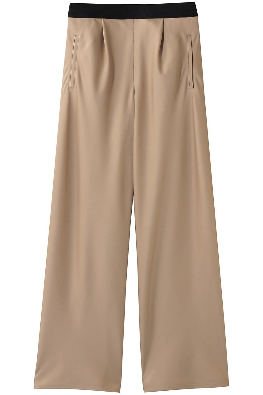 【エムフィル/M Fil】のストレッチ Wサテン リラクシー イージートラウザーズ インテリア・キッズ・メンズ・レディースファッション・服の通販 founy(ファニー) 　ファッション　Fashion　レディースファッション　Fashion for Women　パンツ　Pants & Trousers　2026年　2026　サテン　Satin, Glossy Fabric　ストレッチ　Stretch, Stretchy Fabric　ボトム　Bottoms, Lower Wear　リラックス　Relax, Relaxed Fit　夏　Summer　春　Spring　S/S・春夏　SS, Spring/Summer, Warm Season　薄ベージュ|ID: prp329100004814621 ipo3291000000034968530