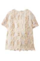 【エムフィル/M Fil】のラメクロス ジャカード フォルムブラウス 人気、トレンドファッション・服の通販 founy(ファニー) ファッション Fashion レディースファッション Fashion for Women トップス・カットソー Cut & Sew Tops シャツ・ブラウス・オフィスカジュアル Elegant Blouses & Button-Ups 2026年 2026 インナー Innerwear ショート Short, Short Length ジャカード/ジャガード Jacquard, Woven Pattern スリーブ Sleeve, Long Sleeve / Short Sleeve フォルム Silhouette, Form メッシュ Mesh, Net Fabric ラグジュアリー Luxury, Elegant 人気 Popular, Best Seller 今季 This Season, Current Season 夏 Summer 春 Spring S/S・春夏 SS, Spring/Summer, Warm Season |ID:prp329100004814624