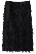 【エムフィル/M Fil】のラメクロス ジャカード タイトスカート ブラック|ID:prp329100004814625