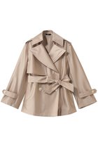 【エムフィル/M Fil】のシルクエアー トレンチコート 人気、トレンドファッション・服の通販 founy(ファニー) ファッション Fashion レディースファッション Fashion for Women アウター Coat / Outerwear Collection コート・ロングコート・ピーコート Long Coats, Peacoats & More トレンチコート / 春秋の定番アウター Trench Coats 2026年 2026 ショート Short, Short Length シルク Silk, 100% Silk ツイル Twist, Twisted Detail トレンチ Trench, Trench Coat トレンド Trend, Trending Now フォルム Silhouette, Form フラップ Flap, Flap Pocket モダン Modern, Contemporary 夏 Summer 春 Spring S/S・春夏 SS, Spring/Summer, Warm Season thumbnail ライトベージュ|ID: prp329100004814628 ipo3291000000034968579