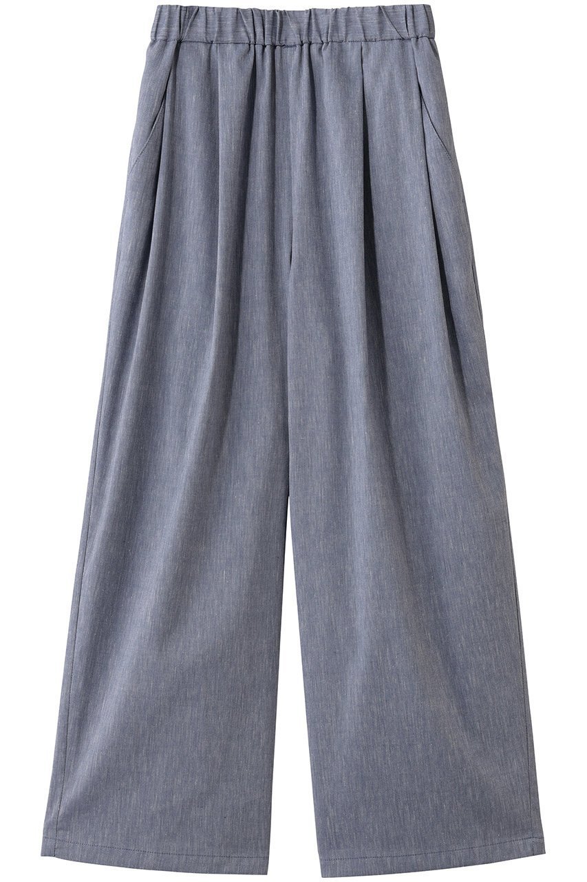 【フローレント/FLORENT】のデニムシャンブレー ワイドパンツ 人気、トレンドファッション・服の通販 founy(ファニー) 　ファッション　Fashion　レディースファッション　Fashion for Women　パンツ　Pants & Trousers　2026年　2026　シャンブレー　Chambray, Denim-Like Fabric　リラックス　Relax, Relaxed Fit　ワイド　Wide, Wide Fit　夏　Summer　春　Spring　S/S・春夏　SS, Spring/Summer, Warm Season　 other-1|ID: prp329100004814629 ipo3291000000034968587