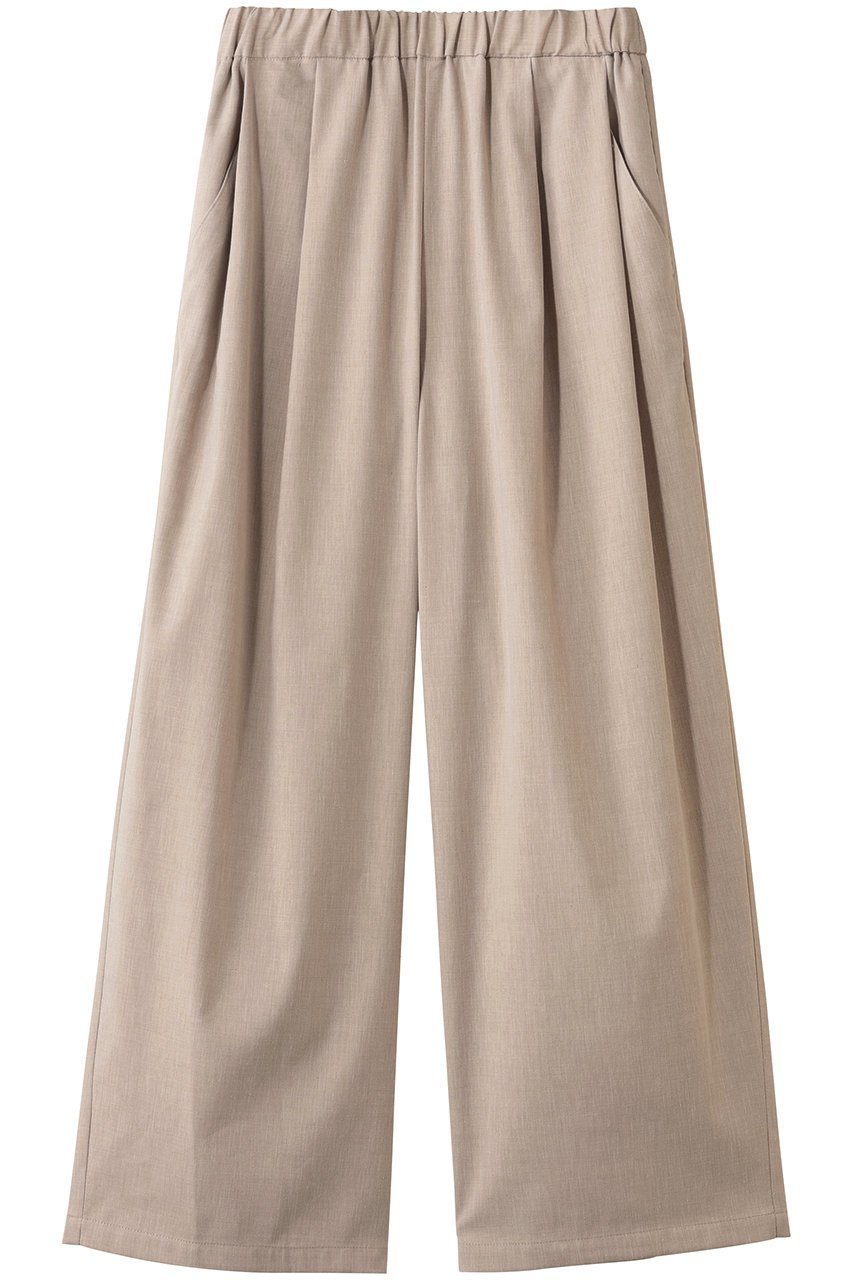 【フローレント/FLORENT】のデニムシャンブレー ワイドパンツ インテリア・キッズ・メンズ・レディースファッション・服の通販 founy(ファニー) 　ファッション　Fashion　レディースファッション　Fashion for Women　パンツ　Pants & Trousers　2026年　2026　シャンブレー　Chambray, Denim-Like Fabric　リラックス　Relax, Relaxed Fit　ワイド　Wide, Wide Fit　夏　Summer　春　Spring　S/S・春夏　SS, Spring/Summer, Warm Season　ベージュ|ID: prp329100004814629 ipo3291000000034968589