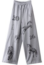 【メゾンスペシャル/MAISON SPECIAL】のDrawing Horse Sweatpants/ドローイングホーススウェットパンツ 人気、トレンドファッション・服の通販 founy(ファニー) ファッション Fashion レディースファッション Fashion for Women パンツ Pants & Trousers スウェット / スエット Sweatshirt, Sweatwear ストレート Straight, Straight Cut セットアップ Set-Up, Coordinated Outfit ルーズ Loose, Oversized 新作・新入荷 New Arrivals / New In thumbnail GRY(グレー)|ID: prp329100004814635 ipo3291000000034968632