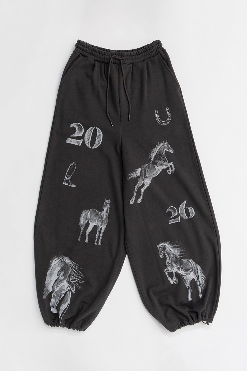 【メゾンスペシャル/MAISON SPECIAL】のDrawing Horse Sweatpants/ドローイングホーススウェットパンツ 人気、トレンドファッション・服の通販 founy(ファニー) 　ファッション　Fashion　レディースファッション　Fashion for Women　パンツ　Pants & Trousers　スウェット / スエット　Sweatshirt, Sweatwear　ストレート　Straight, Straight Cut　セットアップ　Set-Up, Coordinated Outfit　ルーズ　Loose, Oversized　other-8|ID: prp329100004814635 ipo3291000000035361095