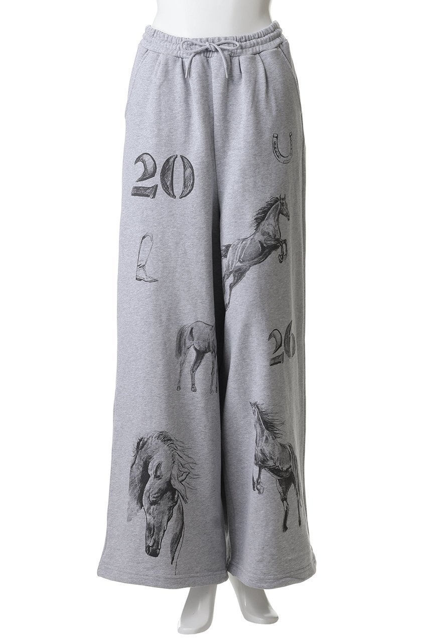 【メゾンスペシャル/MAISON SPECIAL】のDrawing Horse Sweatpants/ドローイングホーススウェットパンツ 人気、トレンドファッション・服の通販 founy(ファニー) ファッション Fashion レディースファッション Fashion for Women パンツ Pants & Trousers スウェット / スエット Sweatshirt, Sweatwear ストレート Straight, Straight Cut セットアップ Set-Up, Coordinated Outfit ルーズ Loose, Oversized other-2|ID: prp329100004814635 ipo3291000000036160611