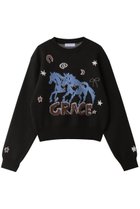 【メゾンスペシャル/MAISON SPECIAL】のHorse Knit/ホースニット 人気、トレンドファッション・服の通販 founy(ファニー) ファッション Fashion レディースファッション Fashion for Women トップス・カットソー Cut & Sew Tops ニット Knit Tops & Sweaters カジュアルプルオーバー・ニットトップス Pullovers & Knit Tops / Casual Pullovers グラフィック Graphic, Graphic Design ジャカード／ジャガード Jacquard, Woven Pattern バランス Balance, Style Balance ボトム Bottoms, Lower Wear 新作・新入荷 New Arrivals / New In thumbnail BLK(ブラック)|ID: prp329100004814637 ipo3291000000034968651