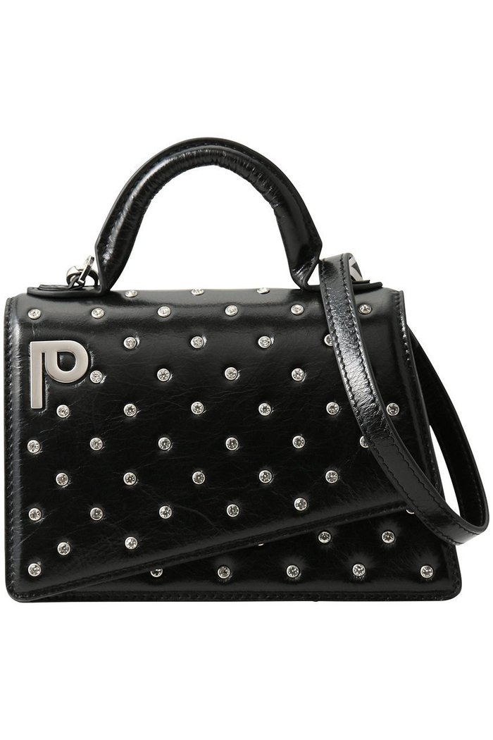 【プランク プロジェクト/PRANK PROJECT】のロゴプレートラインストーンミニサッチェルバッグ / Logo Plate Line Stone Mini Satchel Bag インテリア・キッズ・メンズ・レディースファッション・服の通販 founy(ファニー) https://founy.com/ ファッション Fashion レディースファッション Fashion for Women バッグ Bags アシンメトリー Asymmetrical Style ストーン Stone, Gem-Like パーティ Party, Party Style フォルム Silhouette, Form ボストン Boston ボストンバッグ Boston Bag, Retro Bag |ID: prp329100004814638 ipo3291000000036016548