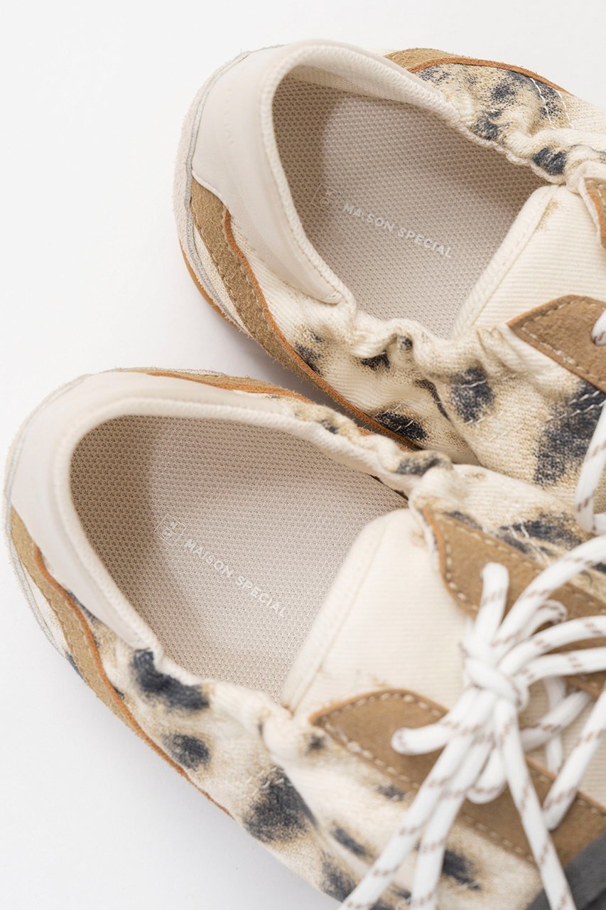 【メゾンスペシャル/MAISON SPECIAL】のSoft Barre Sneakers/ソフトバレースニーカー 人気、トレンドファッション・服の通販 founy(ファニー) 　ファッション　Fashion　レディースファッション　Fashion for Women　アニマル　Animal Print　キャンバス　Canvas, Canvas Fabric　ギャザー　Gathered, Ruffled　今季　This Season, Current Season　サテン　Satin, Glossy Fabric　シューズ　Shoes, Footwear　シンプル　Simple, Minimal　スニーカー　Sneakers, Trainers　ダブル　Double, Double-Breasted　トレンド　Trend, Trending Now　バレエ　Ballet, Ballet Style　プリント　Print, Printed Pattern　リボン　Ribbon, Bow　other-3|ID: prp329100004814641 ipo3291000000036836135