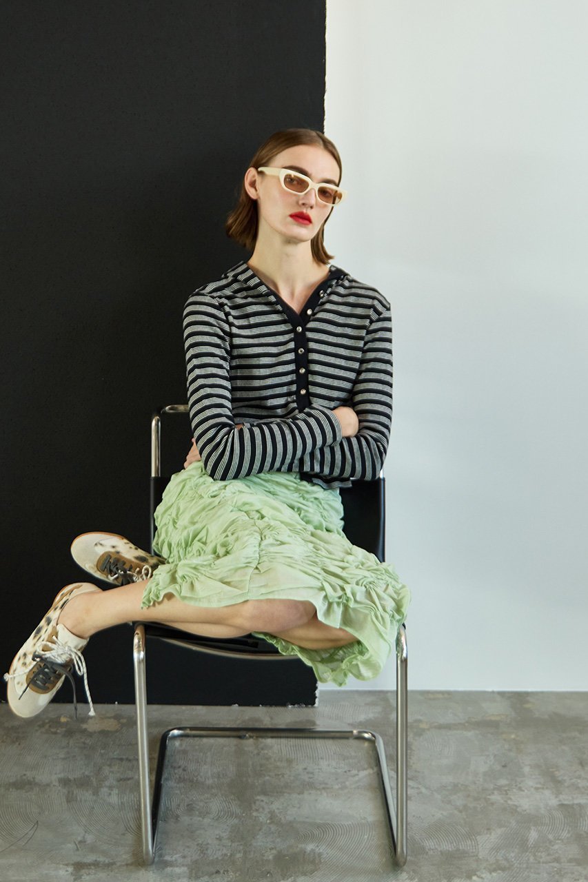 【メゾンスペシャル/MAISON SPECIAL】のSoft Barre Sneakers/ソフトバレースニーカー 人気、トレンドファッション・服の通販 founy(ファニー) 　ファッション　Fashion　レディースファッション　Fashion for Women　アニマル　Animal Print　キャンバス　Canvas, Canvas Fabric　ギャザー　Gathered, Ruffled　今季　This Season, Current Season　サテン　Satin, Glossy Fabric　シューズ　Shoes, Footwear　シンプル　Simple, Minimal　スニーカー　Sneakers, Trainers　ダブル　Double, Double-Breasted　トレンド　Trend, Trending Now　バレエ　Ballet, Ballet Style　プリント　Print, Printed Pattern　リボン　Ribbon, Bow　other-4|ID: prp329100004814641 ipo3291000000036836137