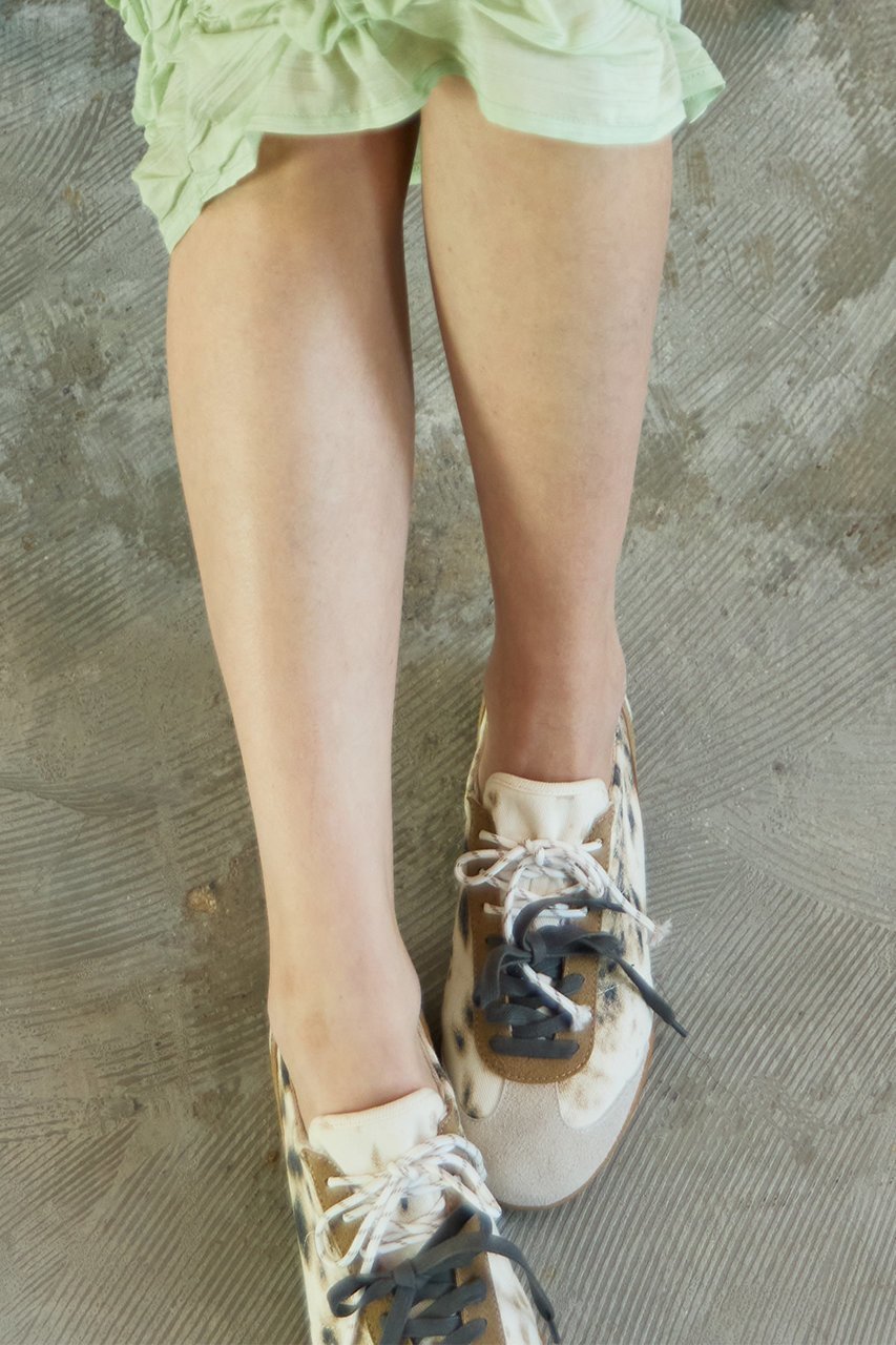 【メゾンスペシャル/MAISON SPECIAL】のSoft Barre Sneakers/ソフトバレースニーカー 人気、トレンドファッション・服の通販 founy(ファニー) 　ファッション　Fashion　レディースファッション　Fashion for Women　アニマル　Animal Print　キャンバス　Canvas, Canvas Fabric　ギャザー　Gathered, Ruffled　今季　This Season, Current Season　サテン　Satin, Glossy Fabric　シューズ　Shoes, Footwear　シンプル　Simple, Minimal　スニーカー　Sneakers, Trainers　ダブル　Double, Double-Breasted　トレンド　Trend, Trending Now　バレエ　Ballet, Ballet Style　プリント　Print, Printed Pattern　リボン　Ribbon, Bow　other-6|ID: prp329100004814641 ipo3291000000036836142