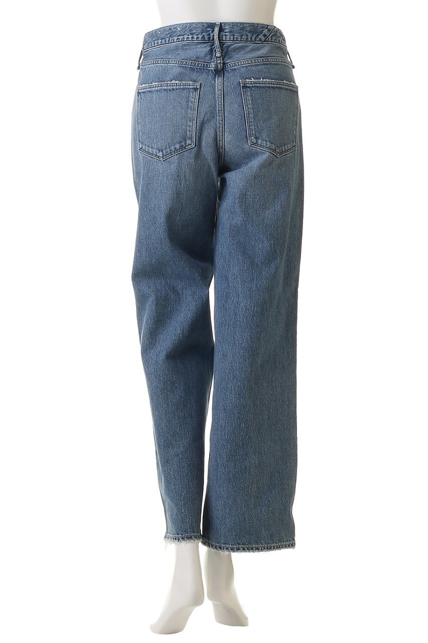 【プルミエ アロンディスモン/1er Arrondissement】の【upper hights】THE NIECE MID-RISE デニムパンツ 人気、トレンドファッション・服の通販 founy(ファニー) 　ファッション　Fashion　レディースファッション　Fashion for Women　パンツ　Pants & Trousers　デニムパンツ・ジーンズ・美脚デニム　Denim Jeans & Pants　2026年　2026　おすすめ　Recommended / Our Picks　カットソー　Cut and Sewn Top　ダメージ　Distressed, Destroyed　デニム　Denim, Jeans Material　フェミニン　Feminine, Girly　リラックス　Relax, Relaxed Fit　夏　Summer　定番　Standard, Basic Item　春　Spring　S/S・春夏　SS, Spring/Summer, Warm Season　other-4|ID: prp329100004814642 ipo3291000000035783027