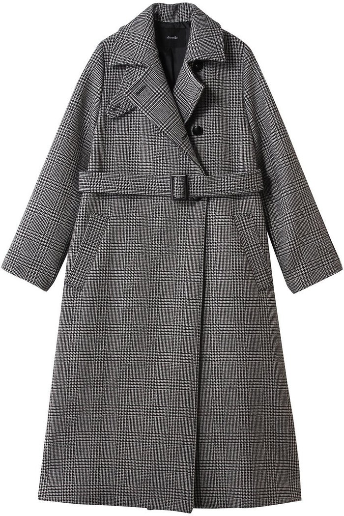 【アルアバイル/allureville】のスプリットラグランロングコート インテリア・キッズ・メンズ・レディースファッション・服の通販 founy(ファニー) https://founy.com/ ファッション Fashion レディースファッション Fashion for Women アウター Coat / Outerwear Collection コート・ロングコート・ピーコート Long Coats, Peacoats & More 2026年 2026 クラシカル Classical, Vintage-Inspired スリーブ Sleeve, Long Sleeve / Short Sleeve チェック Check, Plaid, Tartan ロング Long, Long-Length 夏 Summer 春 Spring S/S・春夏 SS, Spring/Summer, Warm Season |ID: prp329100004814644 ipo3291000000035883025
