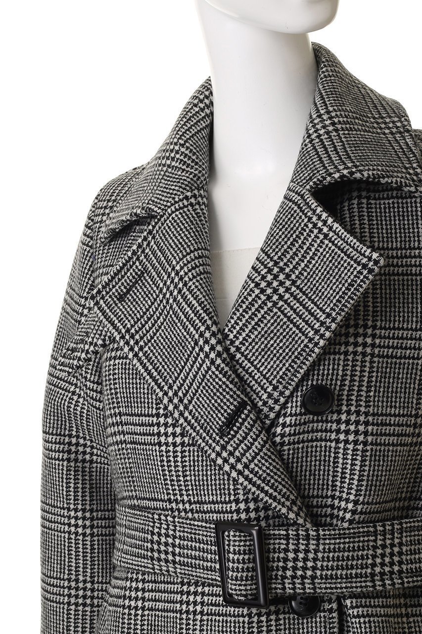 【アルアバイル/allureville】のスプリットラグランロングコート 人気、トレンドファッション・服の通販 founy(ファニー) 　ファッション　Fashion　レディースファッション　Fashion for Women　アウター　Coat / Outerwear Collection　コート・ロングコート・ピーコート　Long Coats, Peacoats & More　クラシカル　Classical, Vintage-Inspired　スリーブ　Sleeve, Long Sleeve / Short Sleeve　チェック　Check, Plaid, Tartan　ロング　Long, Long-Length　other-5|ID: prp329100004814644 ipo3291000000036160675