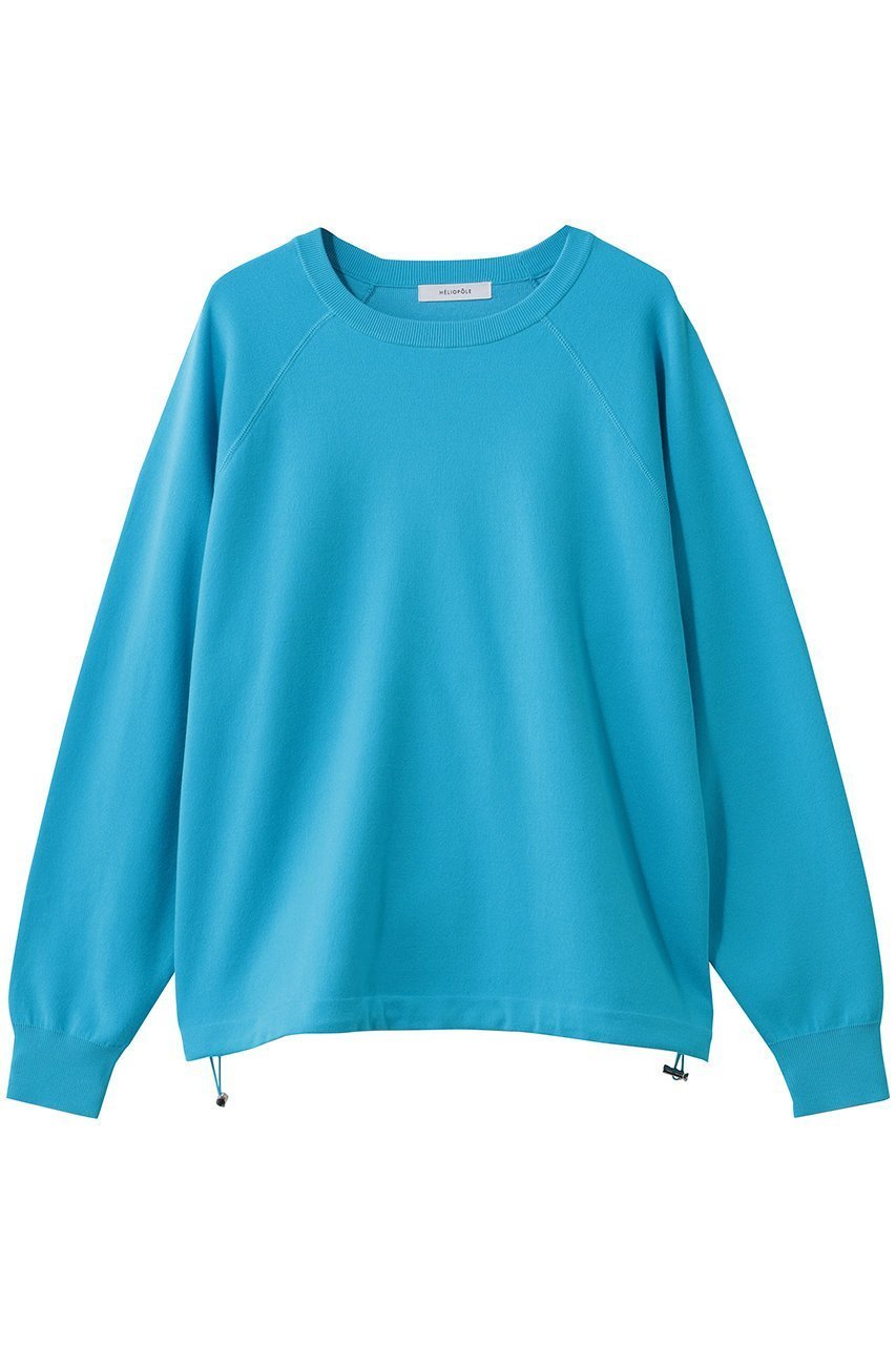 【エリオポール/heliopole】のドローストリング ヘムニット インテリア・キッズ・メンズ・レディースファッション・服の通販 founy(ファニー) 　ファッション　Fashion　レディースファッション　Fashion for Women　トップス・カットソー　Cut & Sew Tops　ニット　Knit Tops & Sweaters　カジュアルプルオーバー・ニットトップス　Pullovers & Knit Tops / Casual Pullovers　ストレート　Straight, Straight Cut　ターコイズ　Turquoise, Blue-Green　ドローストリング　Drawstring, Pull Cord　冬　Winter / This Winter　ターコイズ|ID: prp329100004814650 ipo3291000000036016577