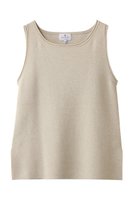 【ランバン オン ブルー/LANVIN en Bleu】のラメノースリーブニット 人気、トレンドファッション・服の通販 founy(ファニー) ファッション Fashion レディースファッション Fashion for Women トップス・カットソー Cut & Sew Tops ニット Knit Tops & Sweaters キャミソール&ノースリーブ Camisoles & Sleeveless Tops カジュアルプルオーバー・ニットトップス Pullovers & Knit Tops / Casual Pullovers 2026年 2026 インナー Innerwear シンプル Simple, Minimal スリット Slit, Slit Detail デコルテ Décolleté, Neckline ノースリーブ Sleeveless, No-Sleeve 夏 Summer 春 Spring S/S・春夏 SS, Spring/Summer, Warm Season |ID:prp329100004814651