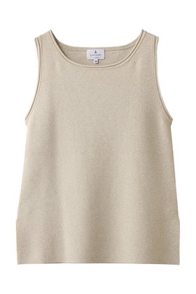 【ランバン オン ブルー/LANVIN en Bleu】 ラメノースリーブニット人気、トレンドファッション・服の通販 founy(ファニー) ファッション Fashion レディースファッション Fashion for Women トップス・カットソー Cut & Sew Tops ニット Knit Tops & Sweaters キャミソール&ノースリーブ Camisoles & Sleeveless Tops カジュアルプルオーバー・ニットトップス Pullovers & Knit Tops / Casual Pullovers 2026年 2026 インナー Innerwear シンプル Simple, Minimal スリット Slit, Slit Detail デコルテ Décolleté, Neckline ノースリーブ Sleeveless, No-Sleeve 夏 Summer 春 Spring S/S・春夏 SS, Spring/Summer, Warm Season |ID:prp329100004814651