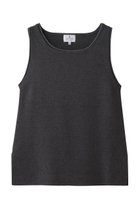 【ランバン オン ブルー/LANVIN en Bleu】のラメノースリーブニット チャコールグレー|ID: prp329100004814651 ipo3291000000036160686