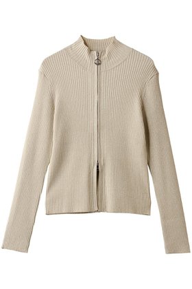 【ランバン オン ブルー/LANVIN en Bleu】 ラメジップアップリブニット人気、トレンドファッション・服の通販 founy(ファニー) ファッション Fashion レディースファッション Fashion for Women トップス・カットソー Cut & Sew Tops ニット Knit Tops & Sweaters カジュアルプルオーバー・ニットトップス Pullovers & Knit Tops / Casual Pullovers 2026年 2026 コンパクト Compact, Small Size ジップアップ Zip-Up, Full Zip スポーティ Sporty, Casual Athletic スリーブ Sleeve, Long Sleeve / Short Sleeve フィット Fit, Slim Fit リブニット Rib Knit, Ribbed Knit ロング Long, Long-Length 夏 Summer 春 Spring S/S・春夏 SS, Spring/Summer, Warm Season |ID:prp329100004814652