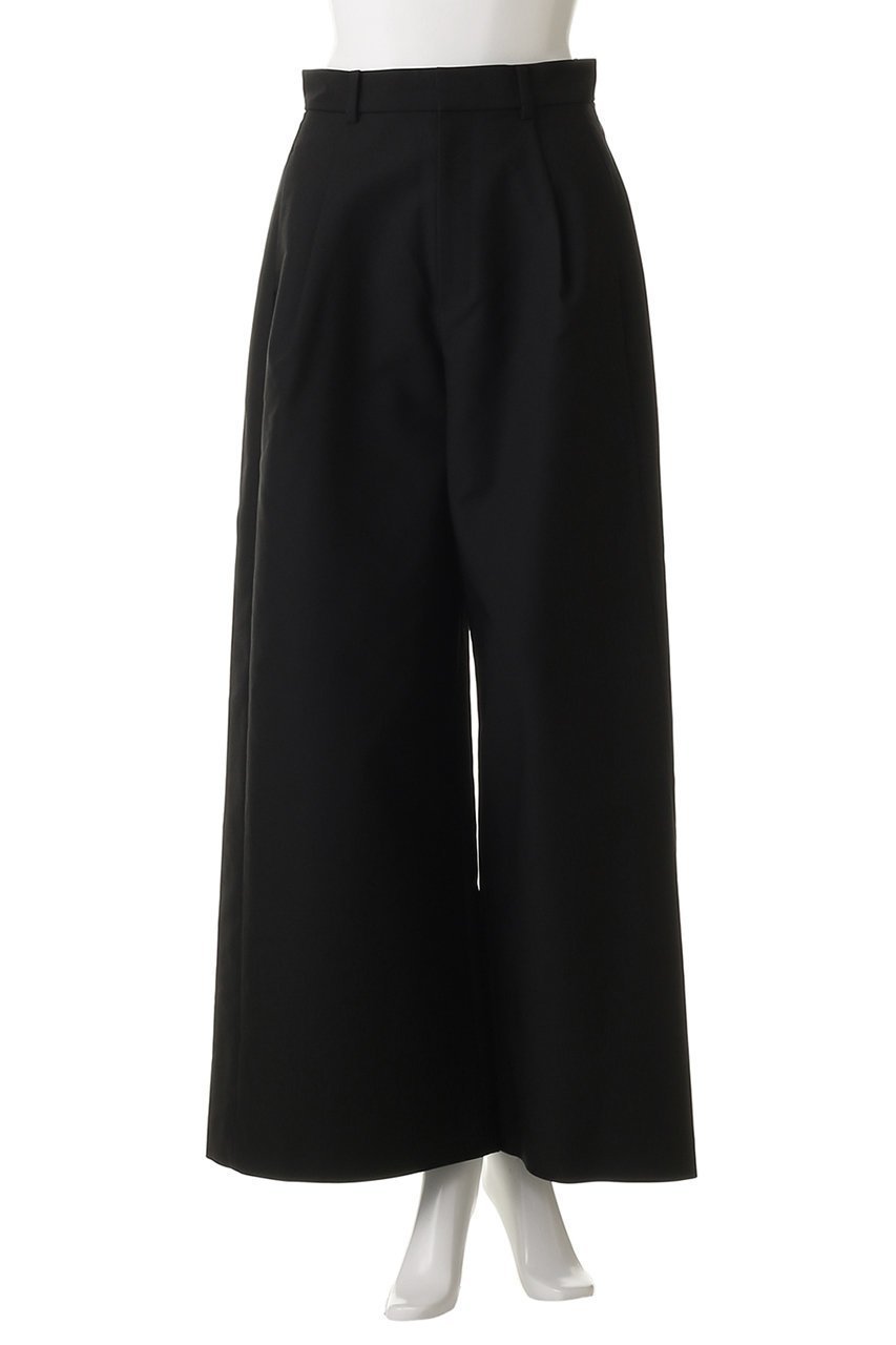 【ランバン オン ブルー/LANVIN en Bleu】のコットンギャバワイドパンツ 人気、トレンドファッション・服の通販 founy(ファニー) 　ファッション　Fashion　レディースファッション　Fashion for Women　パンツ　Pants & Trousers　2026年　2026　ハイネック　High Neck, Mock Neck　バランス　Balance, Style Balance　フォルム　Silhouette, Form　ワイド　Wide, Wide Fit　エレガント 上品　Elegant　夏　Summer　春　Spring　S/S・春夏　SS, Spring/Summer, Warm Season　other-2|ID: prp329100004814658 ipo3291000000035510777