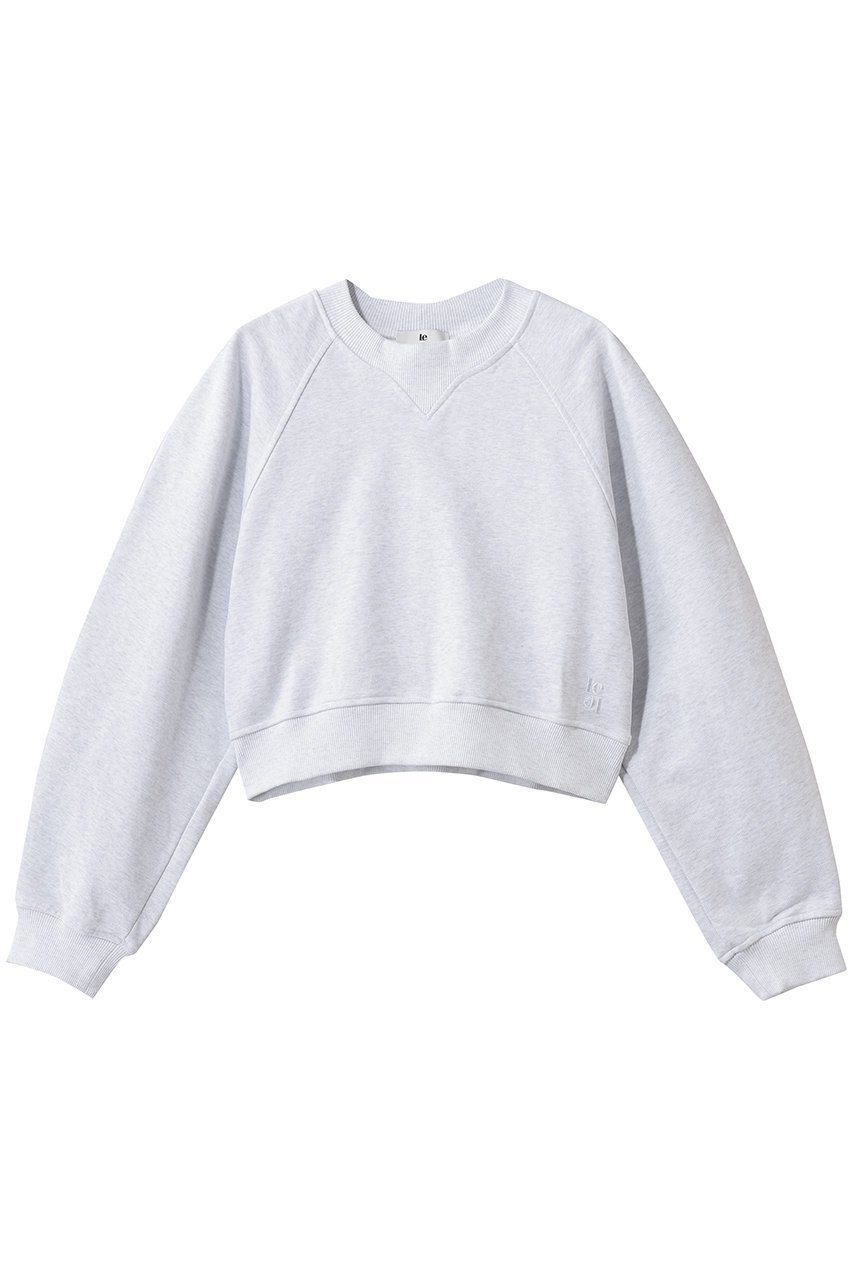 【ハー/HER.】のLe LOGO CROPPED TOP インテリア・キッズ・メンズ・レディースファッション・服の通販 founy(ファニー) 　ファッション　Fashion　レディースファッション　Fashion for Women　トップス・カットソー　Cut & Sew Tops　シャツ・ブラウス・オフィスカジュアル　Elegant Blouses & Button-Ups　ロングTシャツ・Tシャツ　Longline T-Shirts & Tees　カットソー・ベーシックTシャツ　Cut-and-Sewn Tops / Stretch Tees & Basics　クロップド　Cropped, Short Length　スリーブ　Sleeve, Long Sleeve / Short Sleeve　トレンド　Trend, Trending Now　ボトム　Bottoms, Lower Wear　ロング　Long, Long-Length　新作・新入荷　New Arrivals / New In　グレー|ID: prp329100004814664 ipo3291000000034969029