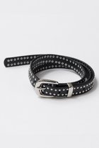 【メゾンスペシャル/MAISON SPECIAL】のStudded Thin Belt/スタッズ細ベルト BLK(ブラック)|ID: prp329100004814665 ipo3291000000034969035