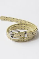 【メゾンスペシャル/MAISON SPECIAL】のStudded Thin Belt/スタッズ細ベルト L.YEL(ライトイエロー)|ID: prp329100004814665 ipo3291000000034969036