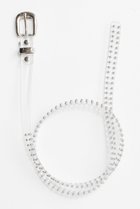 【メゾンスペシャル/MAISON SPECIAL】のStudded Thin Belt/スタッズ細ベルト CLR(クリア)|ID: prp329100004814665 ipo3291000000034969037