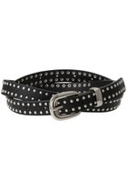 【メゾンスペシャル/MAISON SPECIAL】のStudded Thin Belt/スタッズ細ベルト BLK(ブラック)|ID: prp329100004814665 ipo3291000000035510782