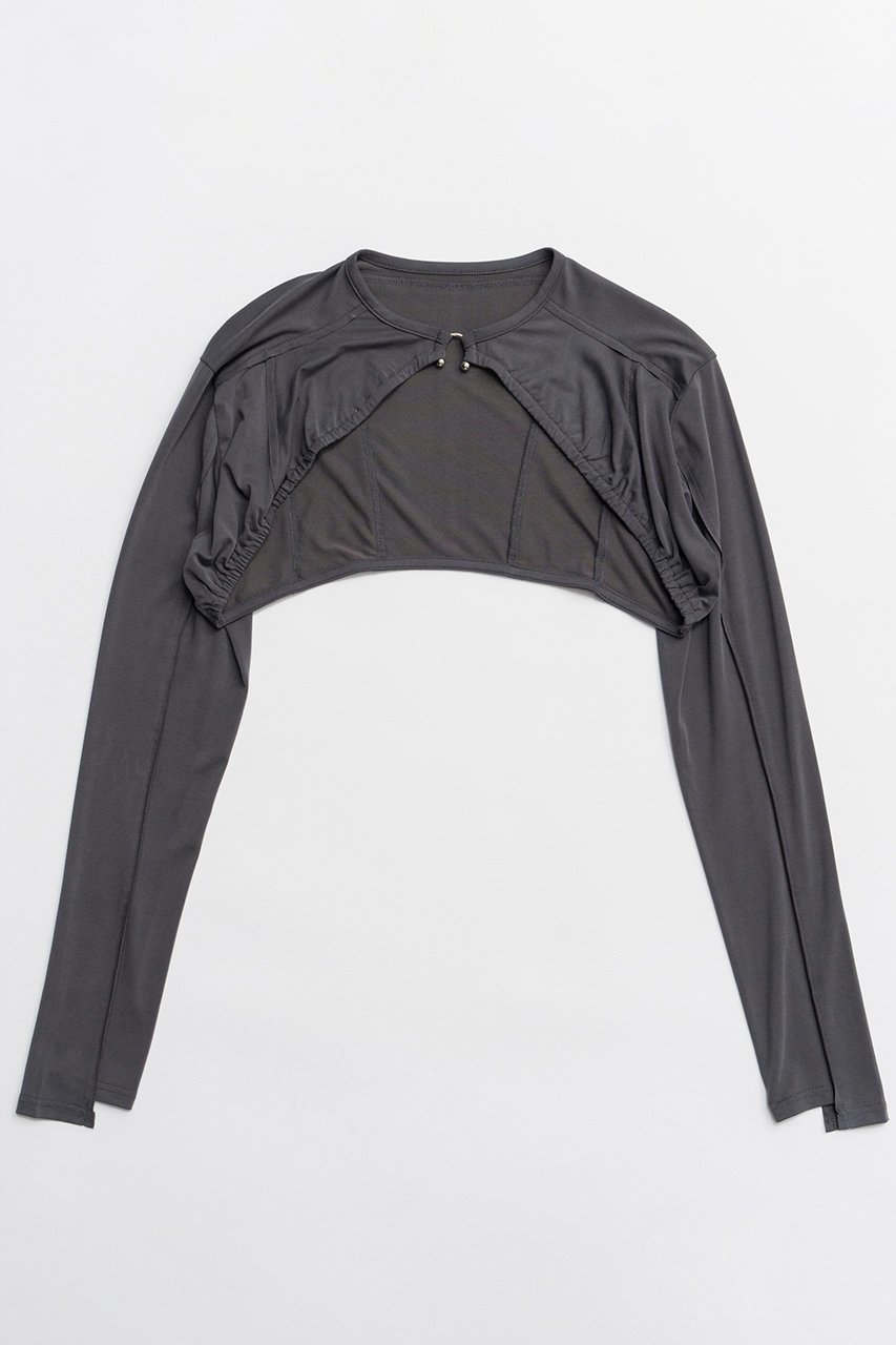 【メゾンスペシャル/MAISON SPECIAL】のPiercing Ring Short Bolero/ピアスリングショートボレロ 人気、トレンドファッション・服の通販 founy(ファニー) 　ファッション　Fashion　レディースファッション　Fashion for Women　アウター　Coat / Outerwear Collection　ボレロ・ショート丈ジャケット / ドレス羽織りに　Boleros & Short Jackets　ストール　Soft & Warm Scarves　マフラー・スヌード / 冬小物の定番　Scarves & Mufflers　ジュエリー　Jewelry　ファッションリング　Fashion Rings　2026年　2026　キャミソール　Camisole, Spaghetti Strap Top　ショート　Short, Short Length　ストール　Stole, Wrap　ボレロ　Bolero, Short Cardigan　マフラー　Scarf, Muffler　夏　Summer　旅行　Travel　春　Spring　S/S・春夏　SS, Spring/Summer, Warm Season　羽織　Haori, Light Jacket　 other-1|ID: prp329100004814670 ipo3291000000034969072