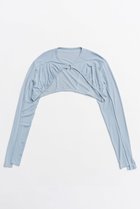 【メゾンスペシャル/MAISON SPECIAL】のPiercing Ring Short Bolero/ピアスリングショートボレロ 人気、トレンドファッション・服の通販 founy(ファニー) ファッション Fashion レディースファッション Fashion for Women アウター Coat / Outerwear Collection ボレロ・ショート丈ジャケット / ドレス羽織りに Boleros & Short Jackets ストール Soft & Warm Scarves マフラー・スヌード / 冬小物の定番 Scarves & Mufflers ジュエリー Jewelry ファッションリング Fashion Rings 2026年 2026 キャミソール Camisole, Spaghetti Strap Top ショート Short, Short Length ストール Stole, Wrap ボレロ Bolero, Short Cardigan マフラー Scarf, Muffler 夏 Summer 旅行 Travel 春 Spring S/S・春夏 SS, Spring/Summer, Warm Season 羽織 Haori, Light Jacket thumbnail BLU(ブルー)|ID: prp329100004814670 ipo3291000000034969075