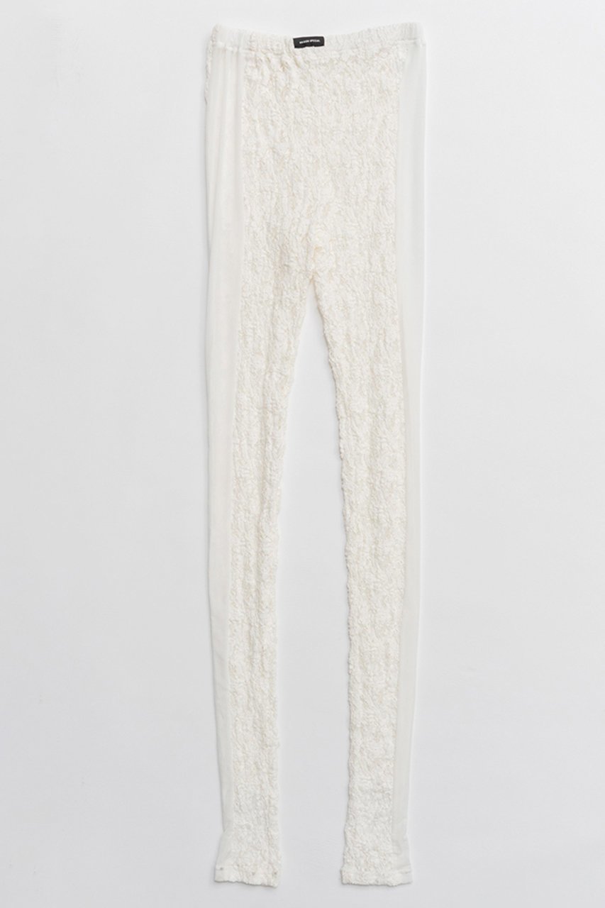 【メゾンスペシャル/MAISON SPECIAL】のLace Leggings/レースレギンス インテリア・キッズ・メンズ・レディースファッション・服の通販 founy(ファニー) 　ファッション　Fashion　レディースファッション　Fashion for Women　パンツ　Pants & Trousers　レギンス　Leggings & Stretch Pants　レッグウェア・ストッキング　Legwear & Hosiery　インナー　Innerwear　春　Spring　シアー　Sheer, See-Through　ストレッチ　Stretch, Stretchy Fabric　スリム　Slim, Slim Fit　チュニック　Tunic, Long Top　トレンド　Trend, Trending Now　フィット　Fit, Slim Fit　フェミニン　Feminine, Girly　ボトム　Bottoms, Lower Wear　レギンス　Leggings, Stretch Pants　レース　Lace, Lace Fabric　S/S・春夏　SS, Spring/Summer, Warm Season　おすすめ　Recommended / Our Picks　夏　Summer　エレガント 上品　Elegant　2026年　2026　WHT(ホワイト)|ID: prp329100004814671 ipo3291000000034969085