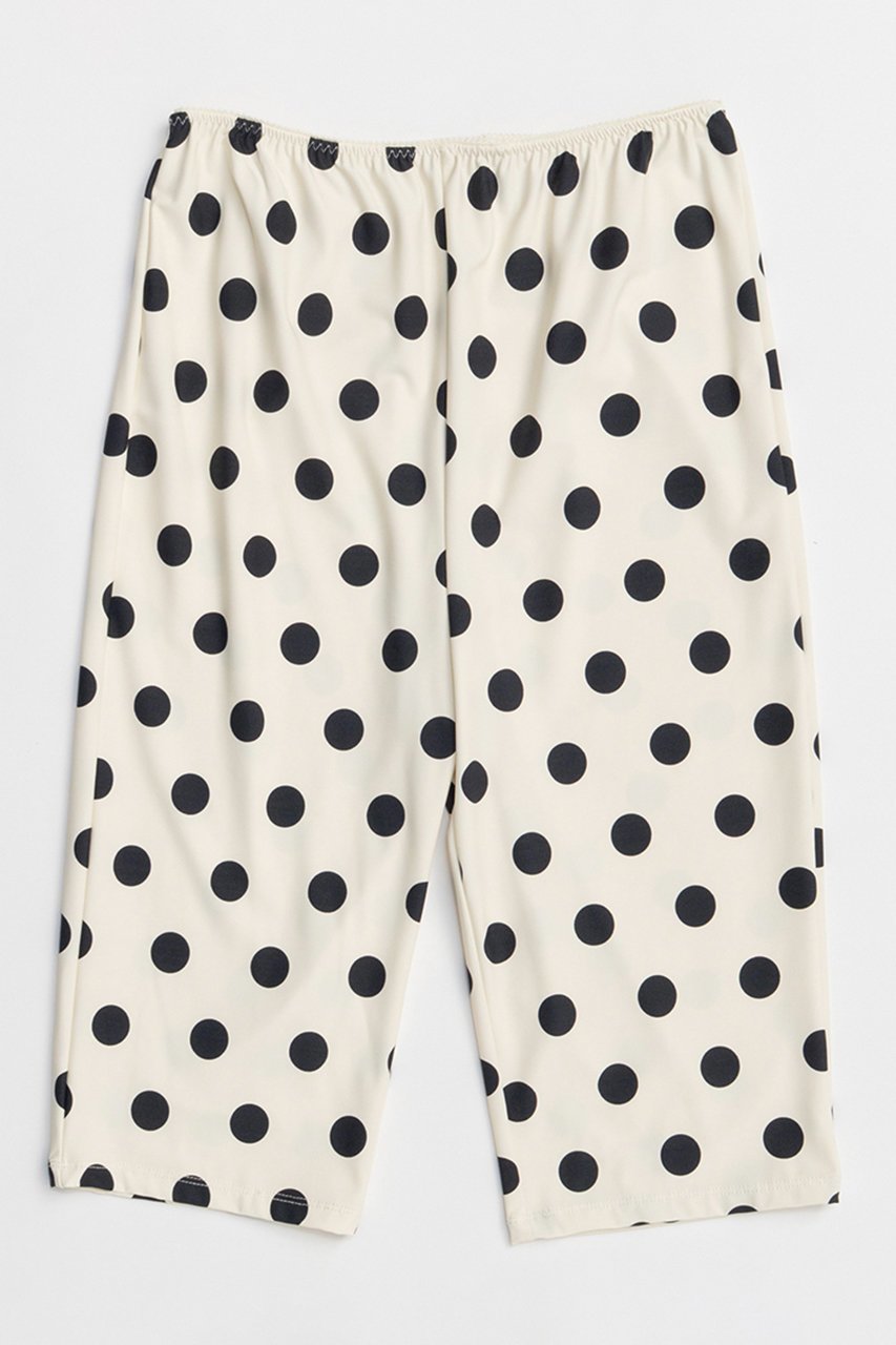 【メゾンスペシャル/MAISON SPECIAL】のDot Cycle Pants/ドットサイクルパンツ インテリア・キッズ・メンズ・レディースファッション・服の通販 founy(ファニー) 　ファッション　Fashion　レディースファッション　Fashion for Women　パンツ　Pants & Trousers　タイツ＆レッグウェア&美脚効果　Tights & Sheer Legwear　レッグウェア・ストッキング　Legwear & Hosiery　春　Spring　ジャケット　Jacket, Outerwear　ストッキング　Stockings, Sheer Tights　タイツ　Tights, Legwear　チュニック　Tunic, Long Top　ドット　Polka Dot, Dot Pattern　なめらか　Smooth, Silky Texture　フィット　Fit, Slim Fit　プリント　Print, Printed Pattern　S/S・春夏　SS, Spring/Summer, Warm Season　夏　Summer　エレガント 上品　Elegant　2026年　2026　O.WHT(オフホワイト)|ID: prp329100004814673 ipo3291000000034969099