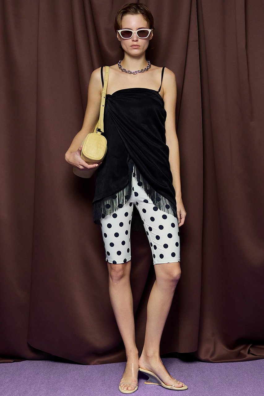 【メゾンスペシャル/MAISON SPECIAL】のDot Cycle Pants/ドットサイクルパンツ 人気、トレンドファッション・服の通販 founy(ファニー) 　ファッション　Fashion　レディースファッション　Fashion for Women　パンツ　Pants & Trousers　タイツ＆レッグウェア&美脚効果　Tights & Sheer Legwear　レッグウェア・ストッキング　Legwear & Hosiery　春　Spring　ジャケット　Jacket, Outerwear　ストッキング　Stockings, Sheer Tights　タイツ　Tights, Legwear　チュニック　Tunic, Long Top　ドット　Polka Dot, Dot Pattern　なめらか　Smooth, Silky Texture　フィット　Fit, Slim Fit　プリント　Print, Printed Pattern　S/S・春夏　SS, Spring/Summer, Warm Season　夏　Summer　エレガント 上品　Elegant　2026年　2026　other-5|ID: prp329100004814673 ipo3291000000034969103