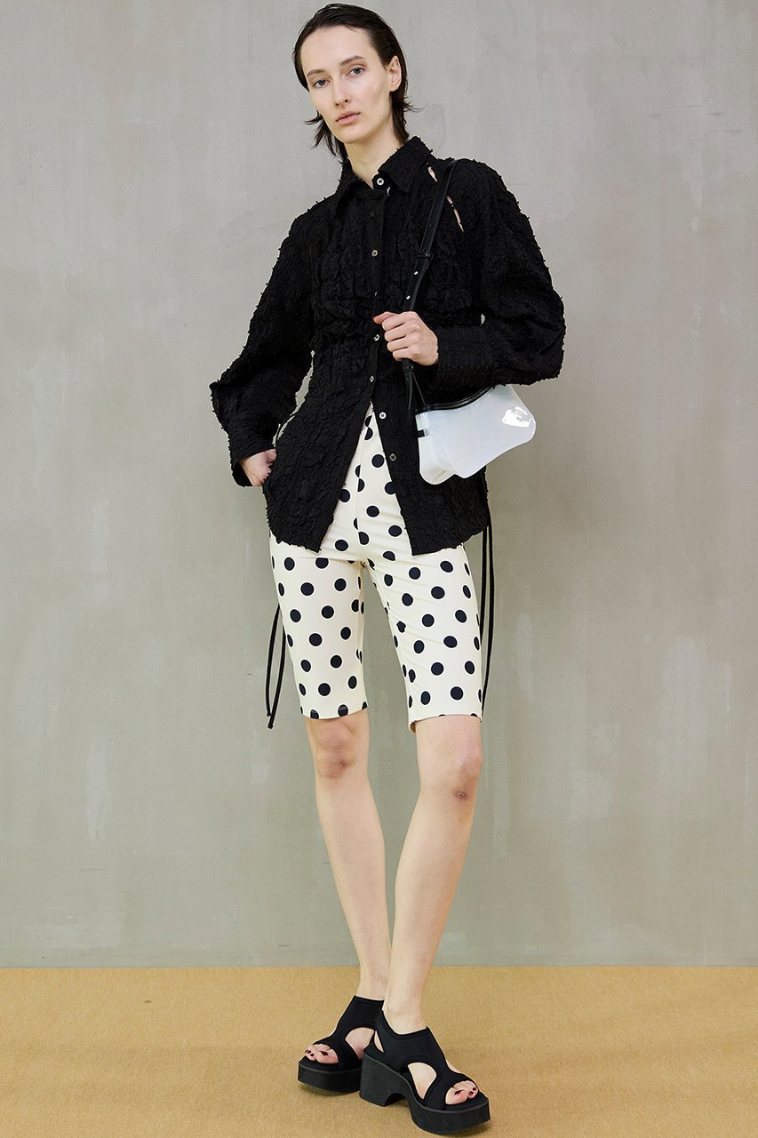 【メゾンスペシャル/MAISON SPECIAL】のDot Cycle Pants/ドットサイクルパンツ 人気、トレンドファッション・服の通販 founy(ファニー) 　ファッション　Fashion　レディースファッション　Fashion for Women　パンツ　Pants & Trousers　タイツ＆レッグウェア&美脚効果　Tights & Sheer Legwear　レッグウェア・ストッキング　Legwear & Hosiery　春　Spring　ジャケット　Jacket, Outerwear　ストッキング　Stockings, Sheer Tights　タイツ　Tights, Legwear　チュニック　Tunic, Long Top　ドット　Polka Dot, Dot Pattern　なめらか　Smooth, Silky Texture　フィット　Fit, Slim Fit　プリント　Print, Printed Pattern　S/S・春夏　SS, Spring/Summer, Warm Season　夏　Summer　エレガント 上品　Elegant　2026年　2026　other-7|ID: prp329100004814673 ipo3291000000034969105