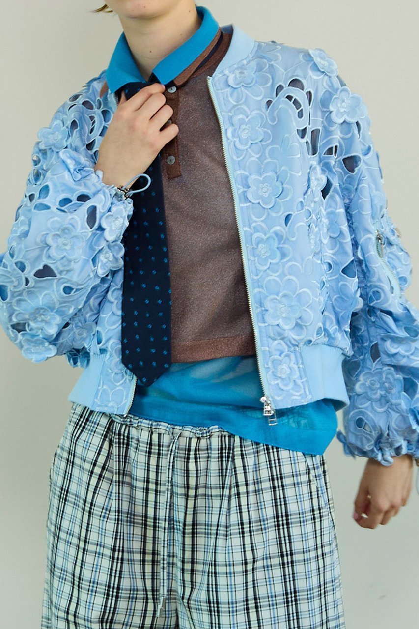 【メゾンスペシャル/MAISON SPECIAL】のFlower Neck Tie/フラワーネクタイ 人気、トレンドファッション・服の通販 founy(ファニー) 　ファッション　Fashion　レディースファッション　Fashion for Women　レイングッズ・傘・晴雨兼用傘　Umbrellas & Rain Gear　春　Spring　カーディガン　Cardigan, Knitwear　クラシック　Classic, Timeless Style　傘　Umbrella, Parasol　ジャカード／ジャガード　Jacquard, Woven Pattern　時計　Watch, Wristwatch　ハンカチ　Handkerchief, Hanky　フラワー　Flower, Floral　ベーシック　Basic, Essential　S/S・春夏　SS, Spring/Summer, Warm Season　再入荷　Restock / Back in Stock　おすすめ　Recommended / Our Picks　夏　Summer　2026年　2026　other-5|ID: prp329100004814674 ipo3291000000035783077