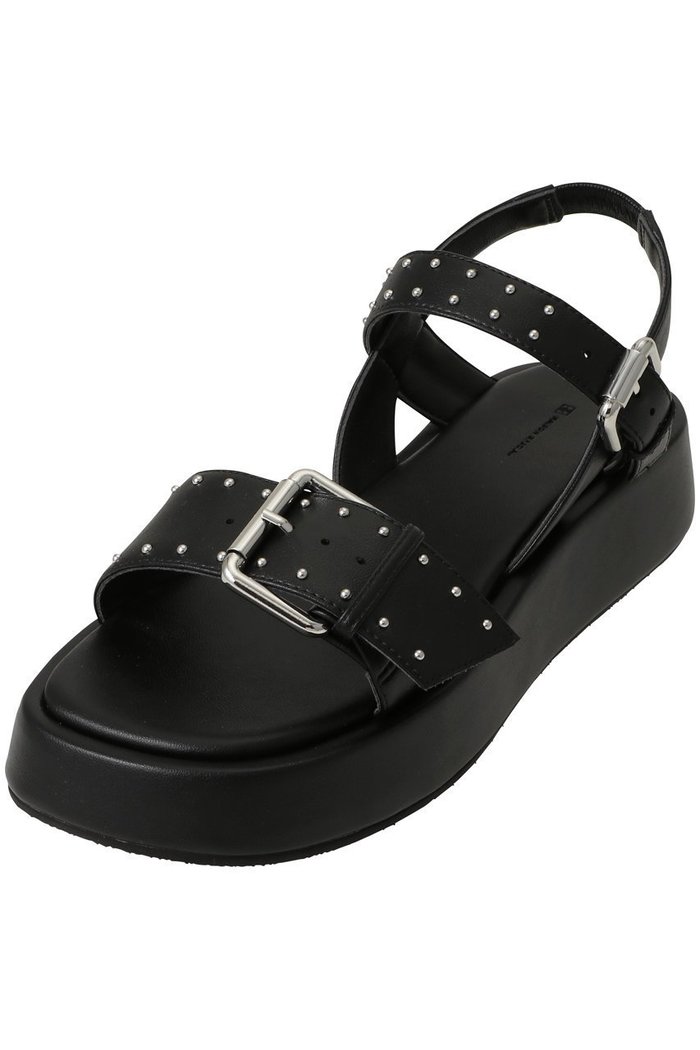 【メゾンスペシャル/MAISON SPECIAL】のStudded Wide Belt Sandals/スタッズワイドベルトサンダル インテリア・キッズ・メンズ・レディースファッション・服の通販 founy(ファニー) https://founy.com/ ファッション Fashion レディースファッション Fashion for Women ベルト&ウエストマーク Belts & Waist Accessories サンダル Sandals, Summer Shoes スタッズ Studs, Metal Accents フラット Flat, Flat Shoes マキシ Maxi, Full Length ワイド Wide, Wide Fit |ID: prp329100004814678 ipo3291000000036779879