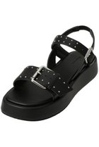 【メゾンスペシャル/MAISON SPECIAL】のStudded Wide Belt Sandals/スタッズワイドベルトサンダル BLK(ブラック)|ID: prp329100004814678 ipo3291000000036779880
