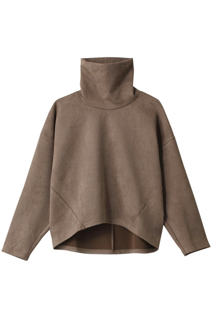 【ミディウミソリッド/MIDIUMISOLID】のsuede short P/O プルオーバー インテリア・キッズ・メンズ・レディースファッション・服の通販 founy(ファニー) https://founy.com/ ファッション Fashion レディースファッション Fashion for Women トップス・カットソー Cut & Sew Tops シャツ・ブラウス・オフィスカジュアル Elegant Blouses & Button-Ups ロングTシャツ・Tシャツ Longline T-Shirts & Tees カジュアルプルオーバー・ニットトップス Pullovers & Knit Tops / Casual Pullovers カットソー・ベーシックTシャツ Cut-and-Sewn Tops / Stretch Tees & Basics ショート Short, Short Length シンプル Simple, Minimal スリーブ Sleeve, Long Sleeve / Short Sleeve タートルネック Turtleneck, High Neck トレンド Trend, Trending Now ロング Long, Long-Length A/W・秋冬 Autumn/Winter |ID: prp329100004814681 ipo3291000000034969280